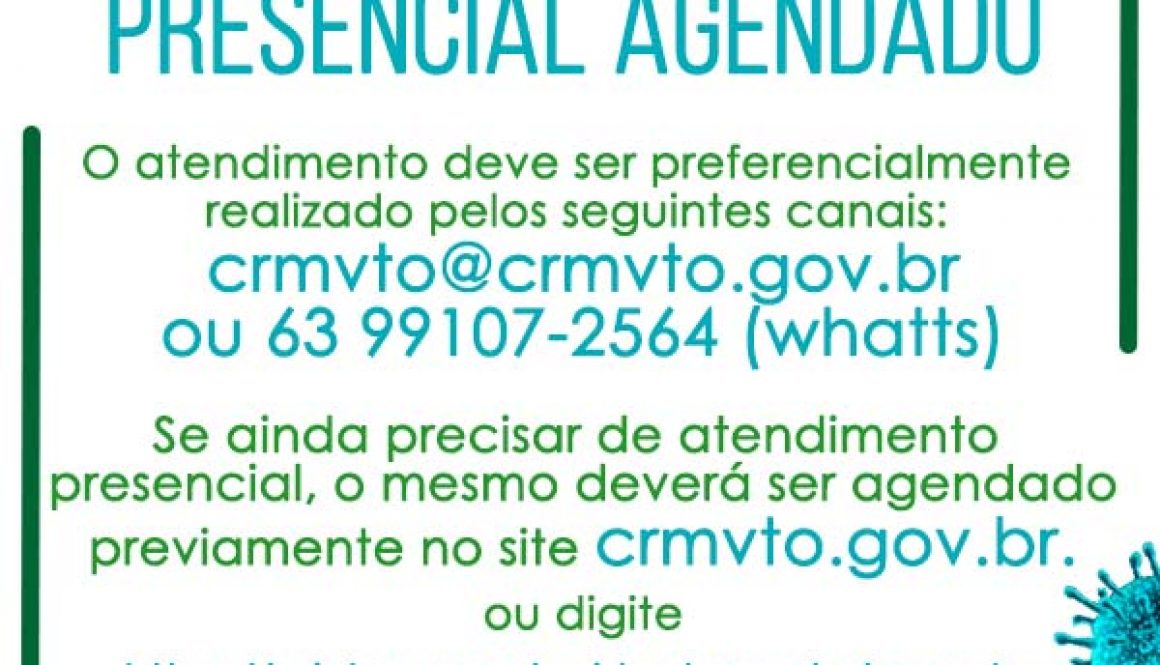 atendimento presencial por agendamento - site novo