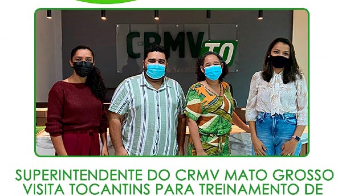 super do mt visita CRMV Tocantins