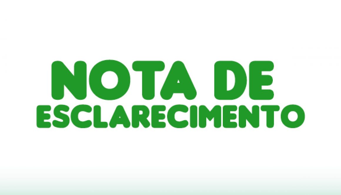 nota de esclarecimento copiar