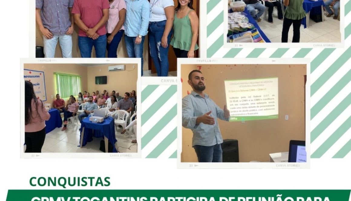 crmv tocantins participa de reunião sobre implementação do SIM em Santa Rita