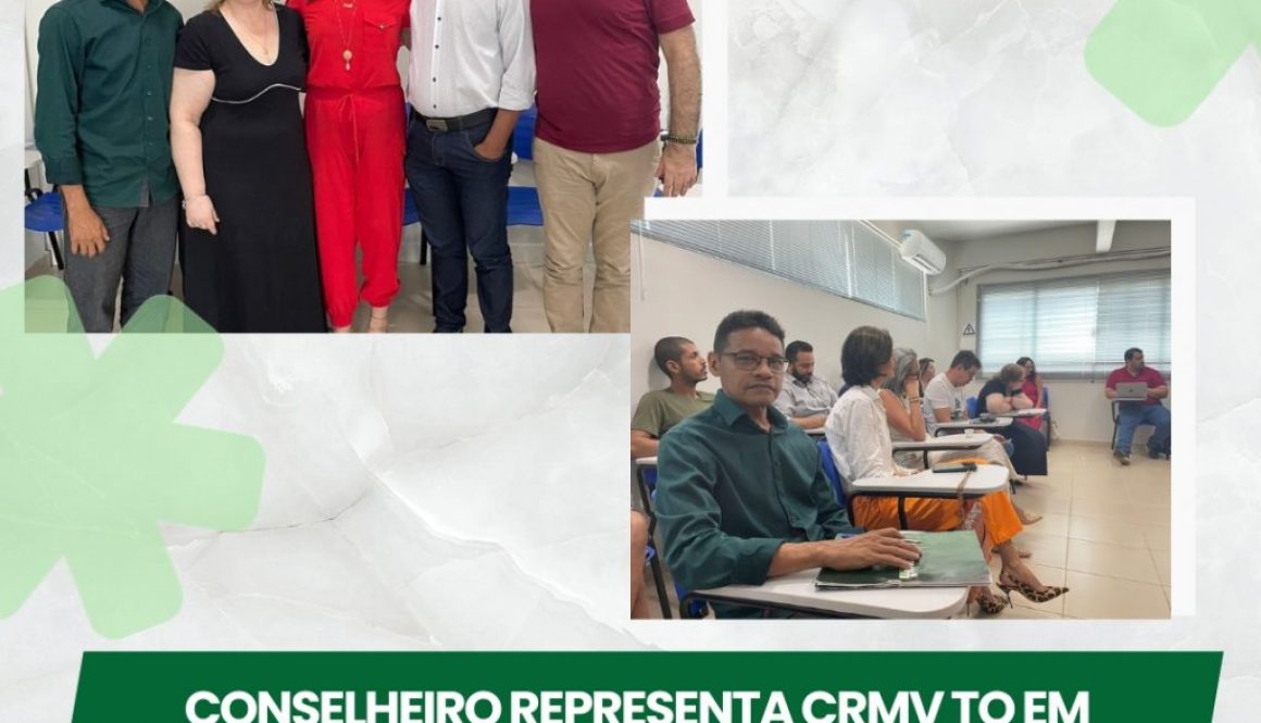 conselheiro representa CRMV em reunião Sise-sus