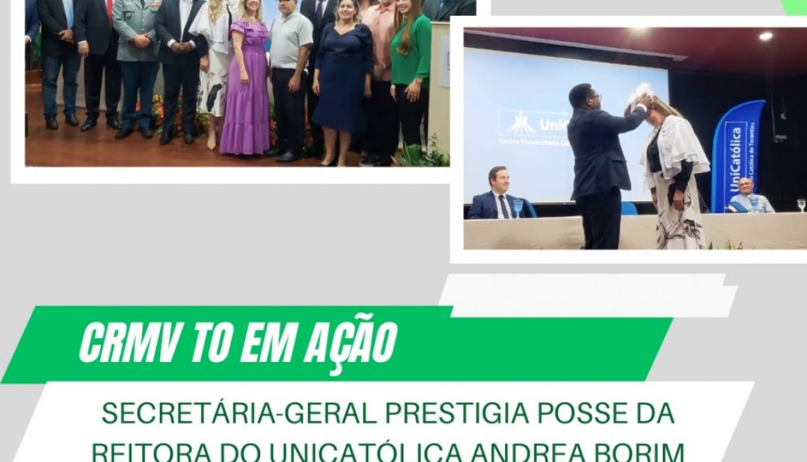 posse da reitora da Católica