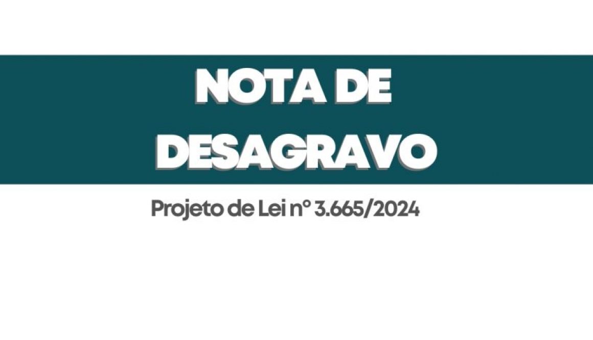 nota de desagravo